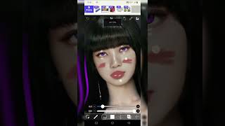 Lisa nightmare smudge edit #trendingshorts #viralvideo #blackpink#ibispaintx  like sub, 900subs aim🥺