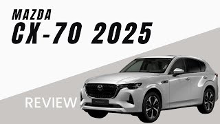 Finally confirmed the presence of the next generation Mazda CX-70 2025!