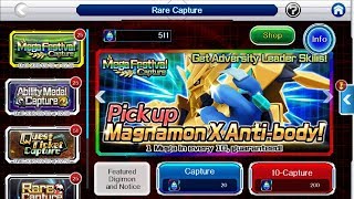 Magnamon X Anti-body Mega Festival Capture | Digimon Links