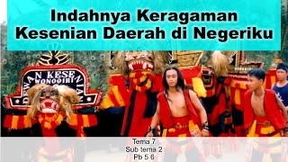 keragaman Kesenian Daerah di Indonesia - kelas 4 sd