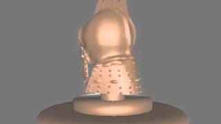 MAYA 3d WARRIOR HELMET