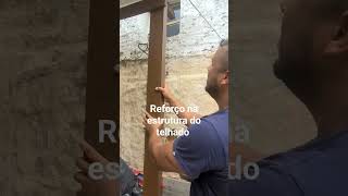 Reforço na estrutura do telhado