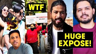 YouTubers HUGE EXPOSE!😧, No Clean Shave, No Love Protest!😳😭, Puneet Superstar, Joginder, UK07 Rider