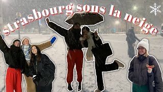 Le MEILLEUR VLOG de Strasbourg 🎅🏻 Copains, coupe du monde, bataille de neige ...