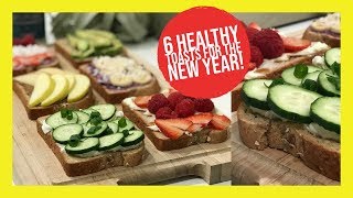 6 HEALTHY Breakfast Toasts for the New Year