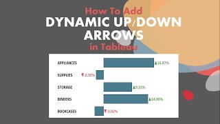 How to Add Dynamic Up And Down Arrows in Tableau