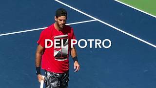 Rafael Nadal & Del Potro LIVE Practice Video Next To Each other @US OPEN '17!