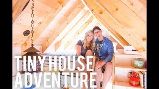 Tiny House Adventure  in Charlevoix Michigan - Summer Break Vlog Day 2