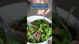 Discover This Chinese Style Beef Shin Recipe #shorts