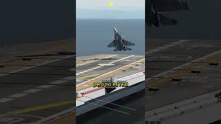 ¡ATERRIZAJE EN PORTAAVIONES SU-33 COBRA ! JUEGO VS REAL