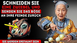 SIE WERDEN ERSTAUNT SEIN! SCHNEIDEN SIE eine ZWIEBEL und geben das BÖSE an Ihre FEINDE zurück