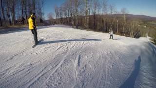 Carson and PopPopDave Skiing Almost Heaven at Timberline