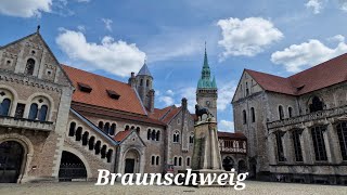 4K Braunschweig,  🇩🇪 Germany ( Deutschland ) Walking  Tour