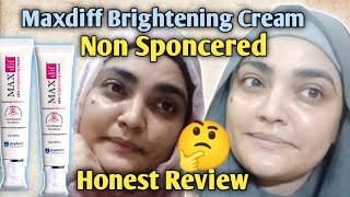 Maxdiff Cream Results  | Maxdiff Brightening Cream Review  | Maxdif Cream Review 