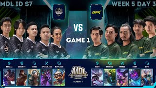 Pendekar Esports vs GPX GAME 1 | MDL ID S7 Week 5 Day 3 | Regular Season