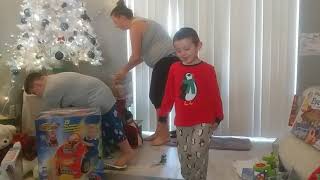 Trevor opening his Xbox. Christmas 2018 😊❤