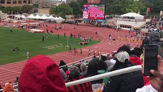 2019 Texas Relays | D2 High School Girls 100m | 11.43