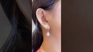 ANTING PEAR SHAPE/TEAR DROP SANGAT ELEGANT UNTUK WANITA INDONESIA