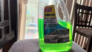 Review of Rain-X 5072084 Foaming Car Wash - 100 fl oz. High-Foaming