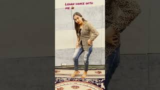 Easy punjabi dance steps 💃learn dance with me @dancewithjasleengill