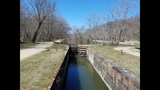 C&O Canal hike on the vernal equinox of 2021   Pennyfield to Violets Locks, March 20, 2021