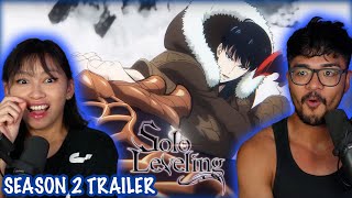 WE ARE READY FOR MORE HYPE! | Solo Leveling Season 2 Trailer REACTION!