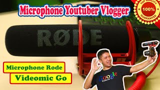 Microphone Vlogger !!! - Review Microphone Rode Videomic Go - Hasilkan Konten Vlog Suara berkualitas