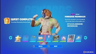 Fortnite Complete All 'Purradise Meowscles' Quests Guide - How to Unlock Purradise Meowscles Rewards