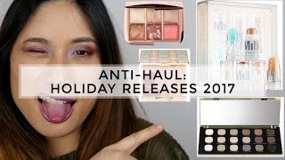 Anti-haul - Holiday Releases 2017 aka What I'm Not Going to Buy!