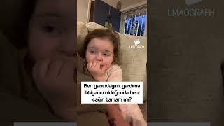 Çocuğun tatlılığı🥺