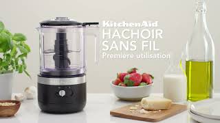 Comment utiliser le hachoir sans fil KitchenAid ? | KitchenAid France