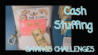 CASH STUFFING ENVELOPES | SAVINGS CHALLENGE SUNDAY