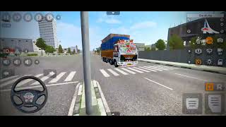 Tata truck #bus simulator Indonesia #ashok Leyland 3718#truck trending video #indian #car