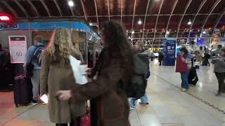 Exploring Paddington Train Station London England