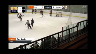 Ben Austin Burlington Eagles U16 AAA 2 goals vs Buffalo Regals