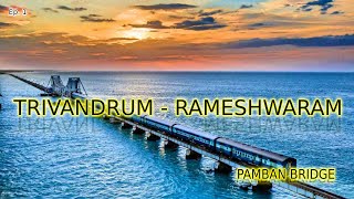 Trivandrum to Rameswaram Road Trip via Pamban Bridge #pambanPalam #shanAmallu