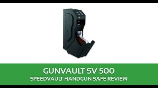 GunVault SV 500 SpeedVault Handgun Safe Reviews-The Best Gun Safe For The Money