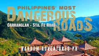 Carranglan - Sta Fe Road - PH Most Dangerous Roads Episode 1 on Random Adventures PH