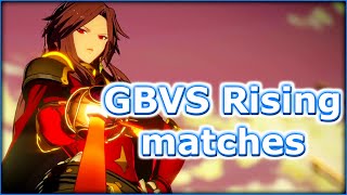 Some of my First Granblue Fantasy Versus Rising Matches with Katalina This game is sick!