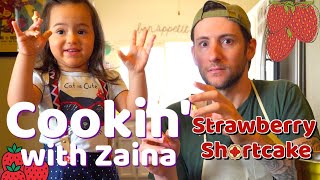 Cookin with Zaina - Strawberry Shortcake