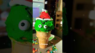 We made the viral grinch Christmas  cupcakes and my kids loved them! #christmas #baking #cupcakes