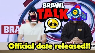 Brawl talk official release date| Brawl Stars