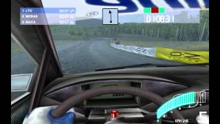 Colin McRae Rally 2 Gameplay [Finland - Stage 2 of 8]