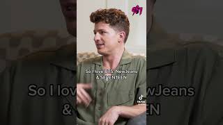 Charlie puth talking about kpop !!! #charlieputh #kpop #shorts