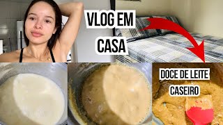 Doce de leite caseiro passo a passo - Vlog em casa