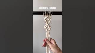 Macrame pattern 🧶 #macrameknot #knot #macrame  #macramepattern #macrametutorial #diy