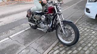 Harley Davidson Ironhead Kick start