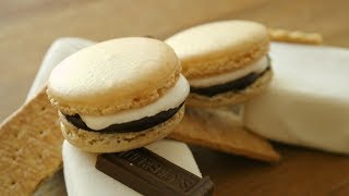 S'mores Macarons | sweetco0kiepie