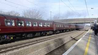 PRD STEAM - Tangmere on The Peak Forester at Welham Green 14.4.13