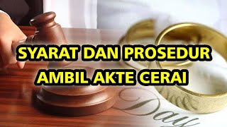 CAR AMBIL AKTE CERAI DI PENGADILAN AGAMA